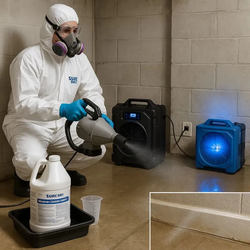 Sanitization and Odor Removal process in Caledonia, MN