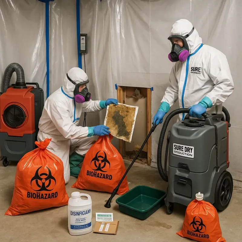 Contaminated Water Handling Protocols process in Caledonia, MN