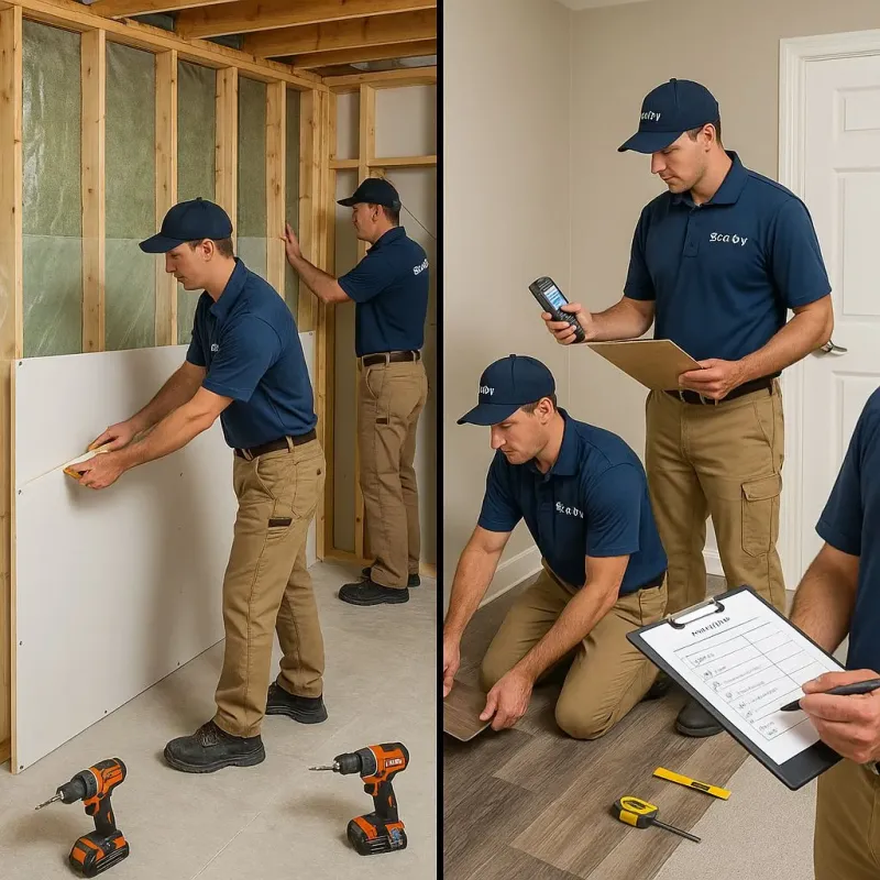 Repairs and Reconstruction process in Caledonia, MN
